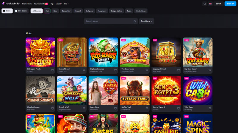 rockwin slots screenshot