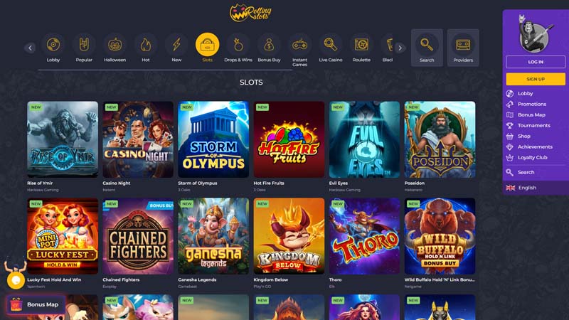 Thumbnail rollingslots slots