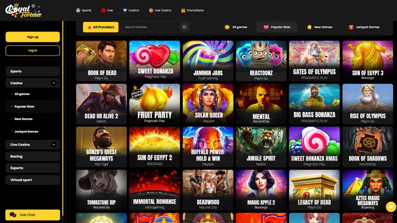 Thumbnail royal-fortune slots