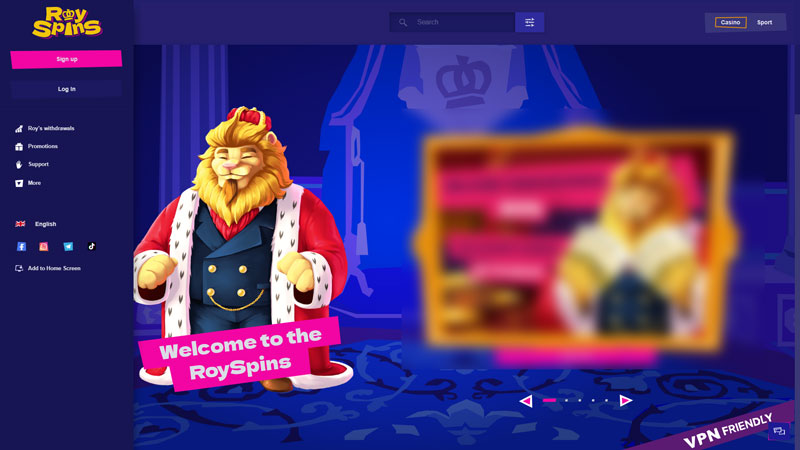 Thumbnail royspins lobby