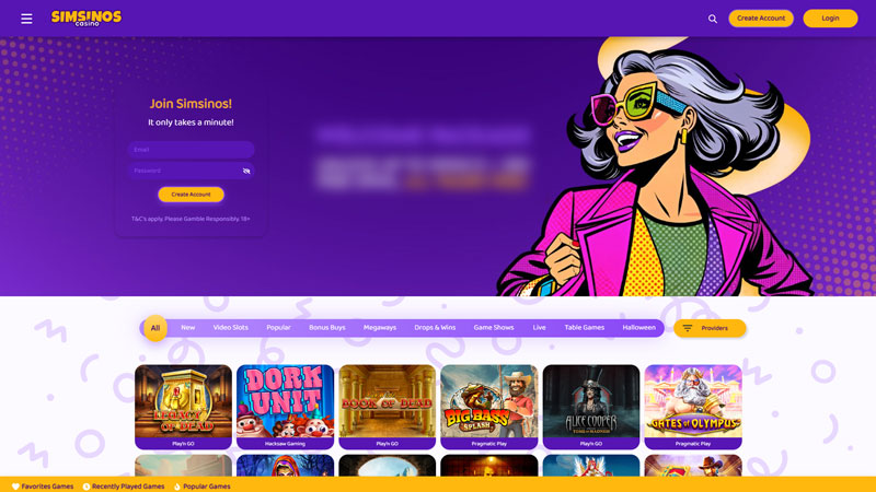 Thumbnail simsinos-casino lobby