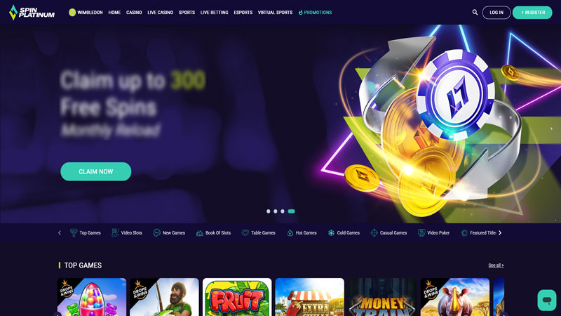 Thumbnail spin-platinum lobby