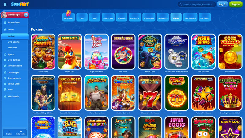 Thumbnail spinfest slots