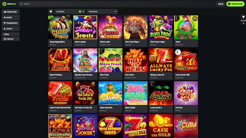 Thumbnail spingreen slots