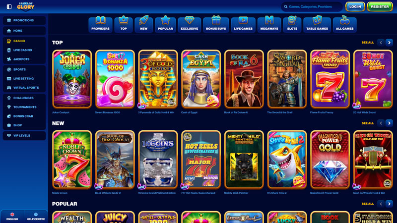Thumbnail spins-of-glory slots