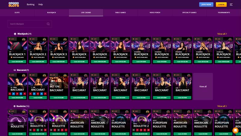 Thumbnail superslots live