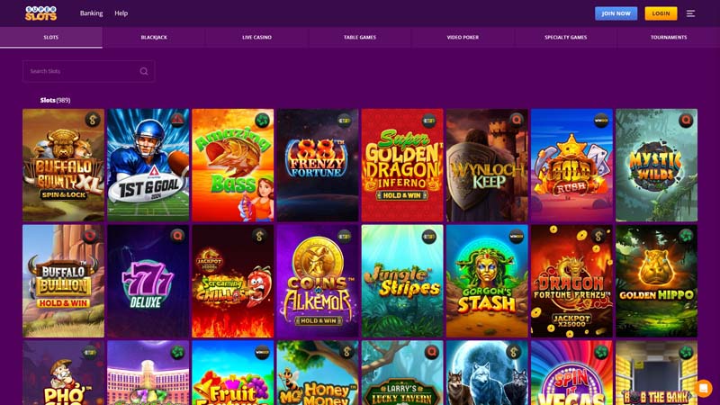 Thumbnail superslots slots