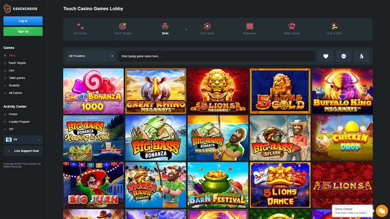 Thumbnail touchcasino slots
