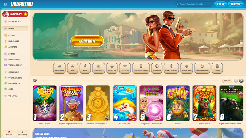 Thumbnail vegasino lobby