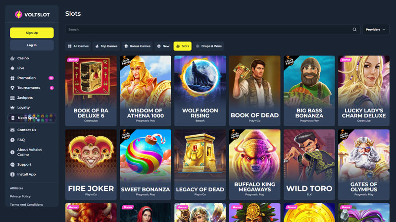 Thumbnail voltslot slots