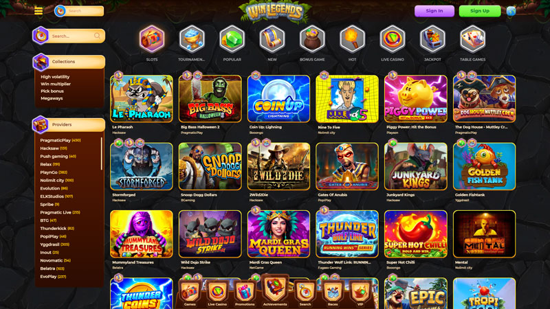 Thumbnail winlegends slots