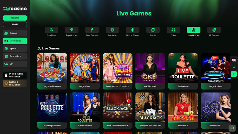 Thumbnail zipcasino live
