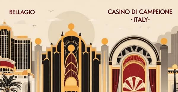 Descripción de casinos fuera de España y sus características.