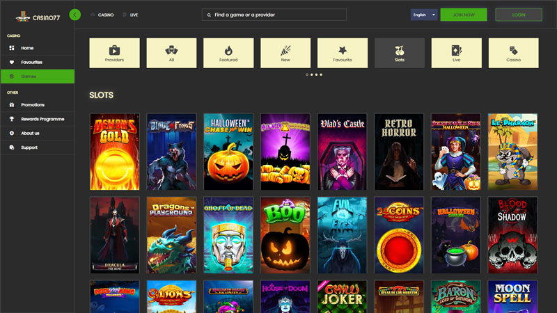Thumbnail casino77 slots