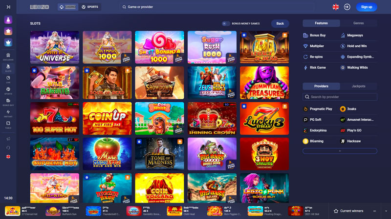 Thumbnail legzo slots