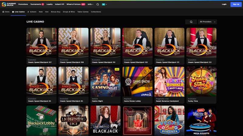 Thumbnail casinobuck live