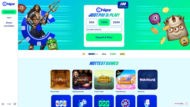 Thumbnail chipz lobby