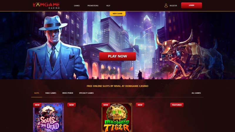 Thumbnail domgame-casino lobby
