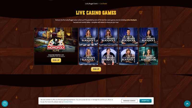 Thumbnail lucky-nugget-casino live