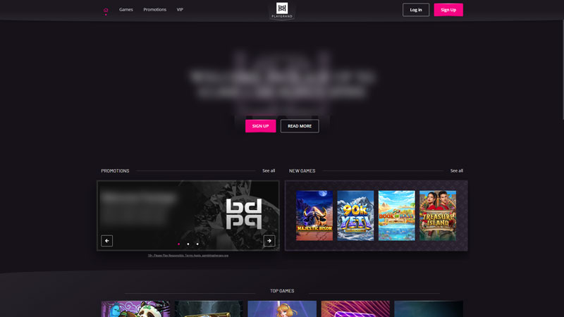 Thumbnail playgrand-casino lobby
