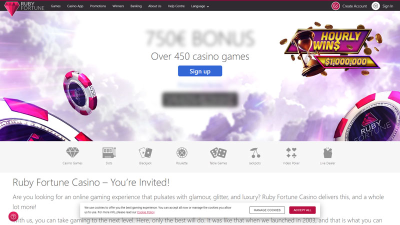 Thumbnail ruby-fortune-casino lobby