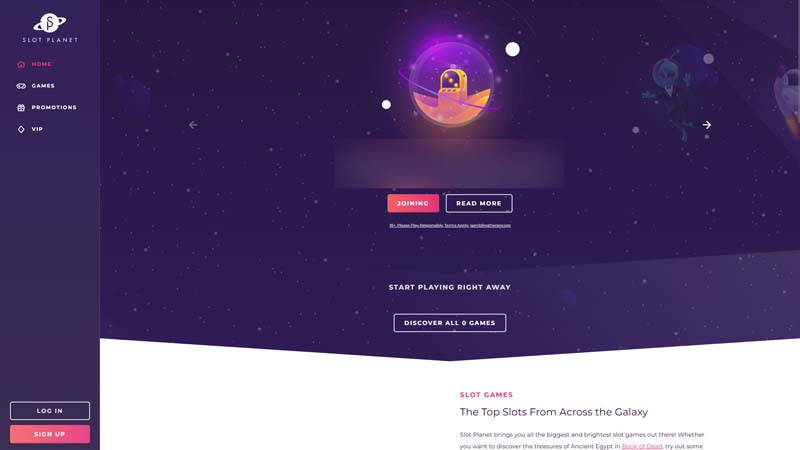 Thumbnail slot-planet-casino lobby