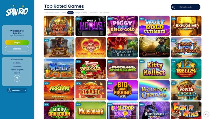 Thumbnail spinrio slots