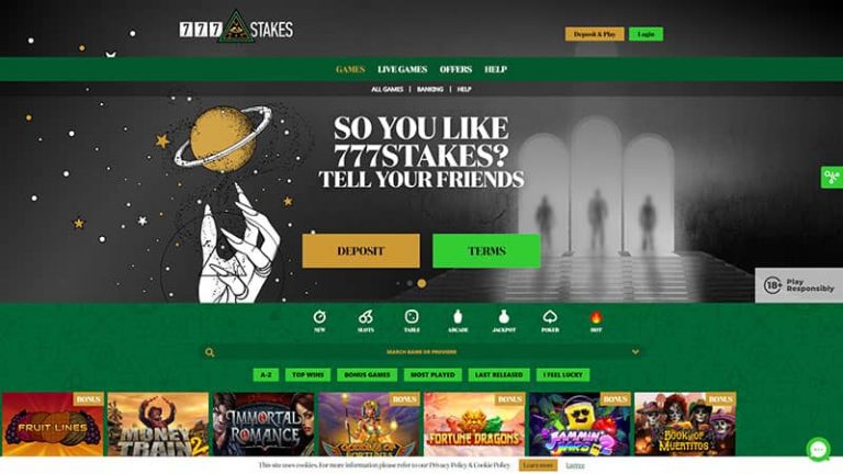 777Stakes casino review