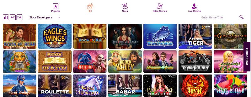All Right Casino review & lobby