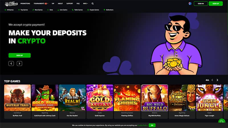 Billy Billion casino review and lobby