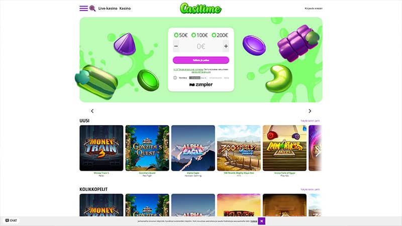 Casilime casino review & lobby
