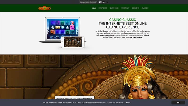 Casino Classic review & lobby