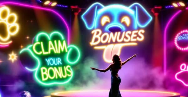 A guide on claiming bonuses at Red Dog Casino.