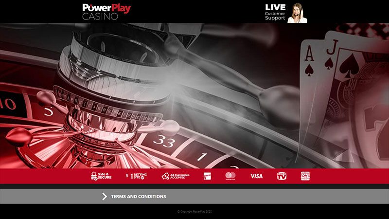 PowerPlay casino review & lobby