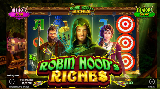 New Slot: Robin Hood’s Riches 2023