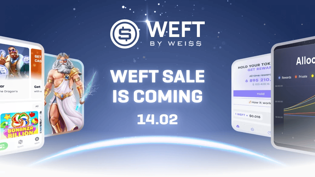 WEISS.BET Exclusive: 20% OFF At the Private Token Sale on February 14th