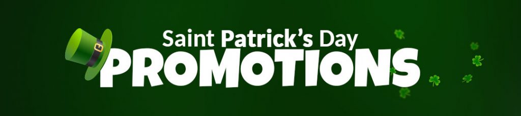 St Patricks Day promotions