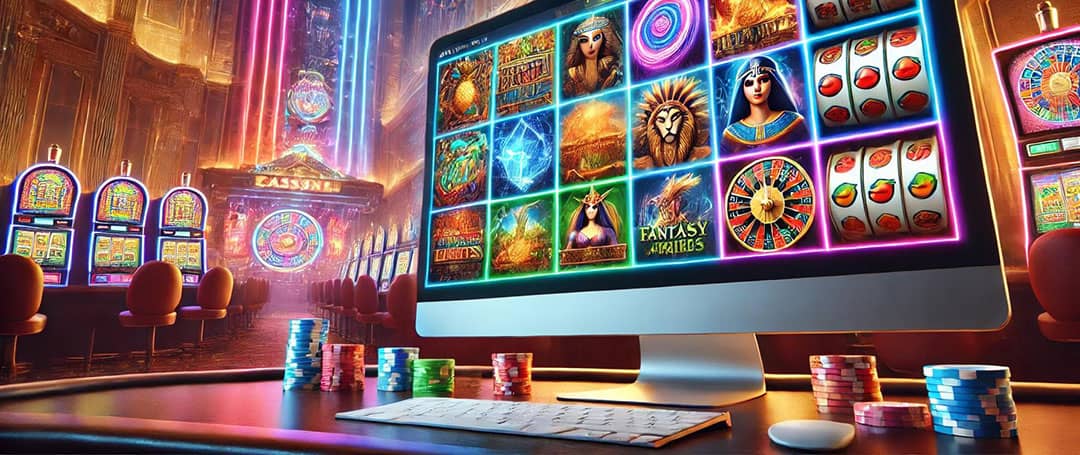 a vibrant and modern online slot