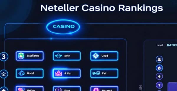 Diagram explaining how Neteller casinos are ranked.