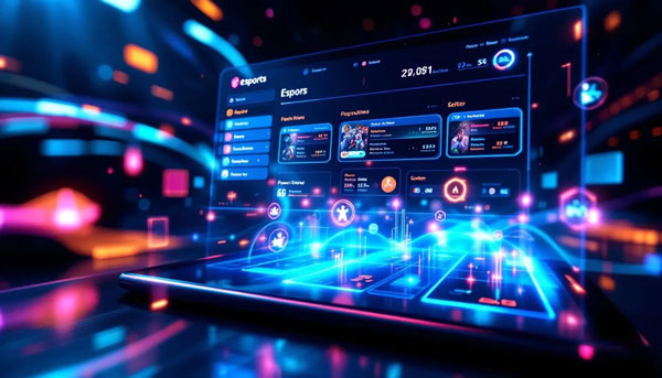 Choosing the right esports betting site with various options displayed
