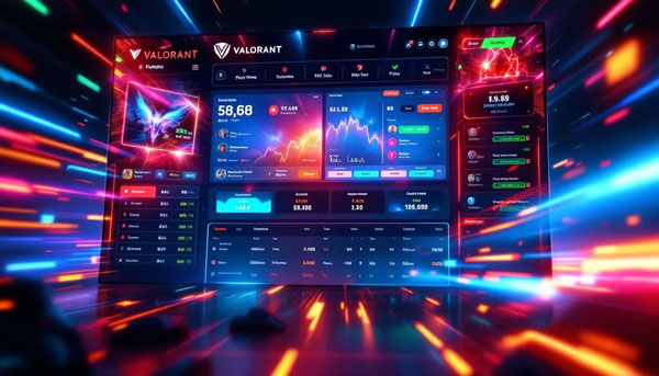 A screenshot of a popular Valorant betting site interface