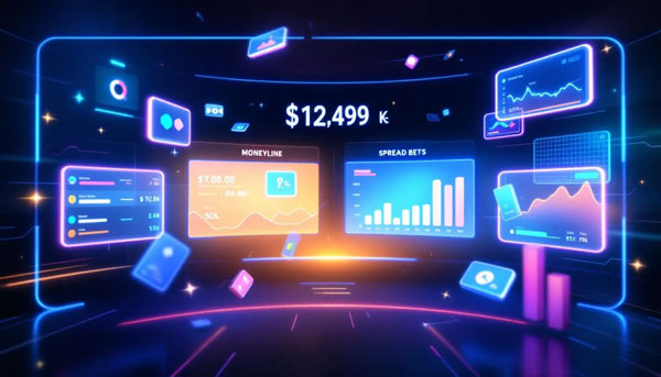 Different types of esports bets including moneyline and spread bets