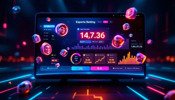 An overview of esports betting, showcasing competitive gaming