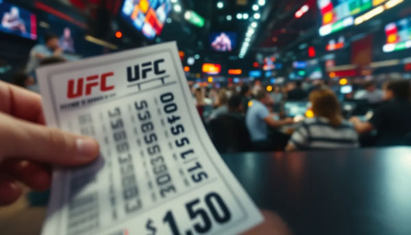 An overview of popular UFC betting types including various betting slips
