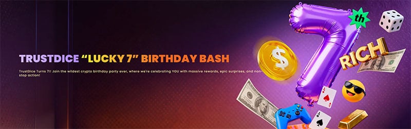 Trustdice birthday bash
