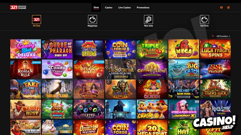 321cryptocasino slots screenshot