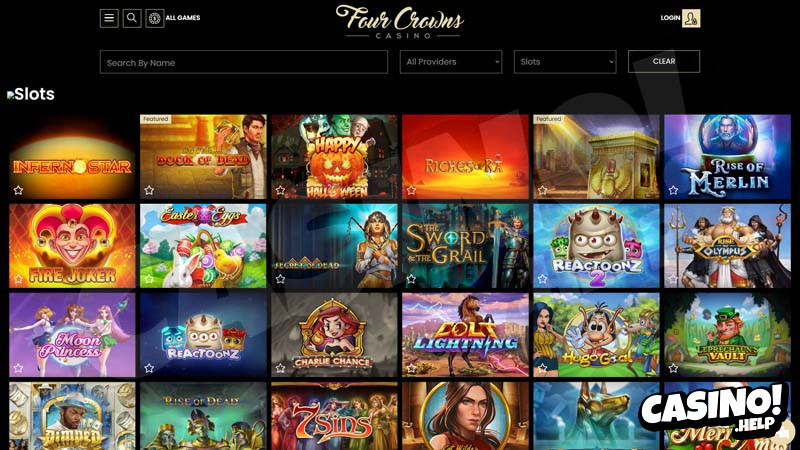 4crowns-casino slots screenshot