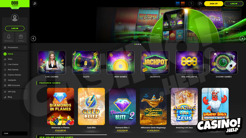 888games lobby screenshot