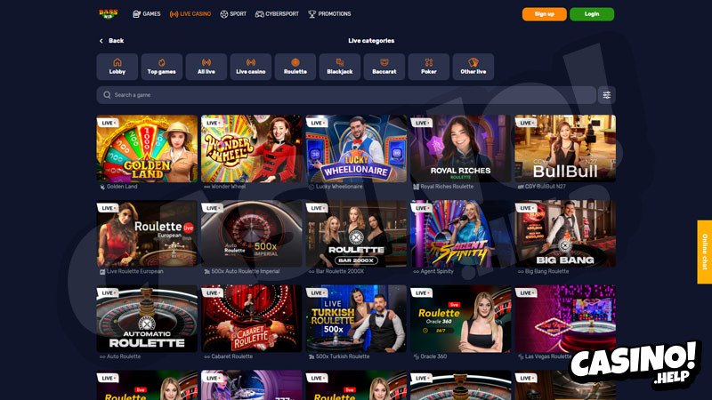 bass-win live screenshot