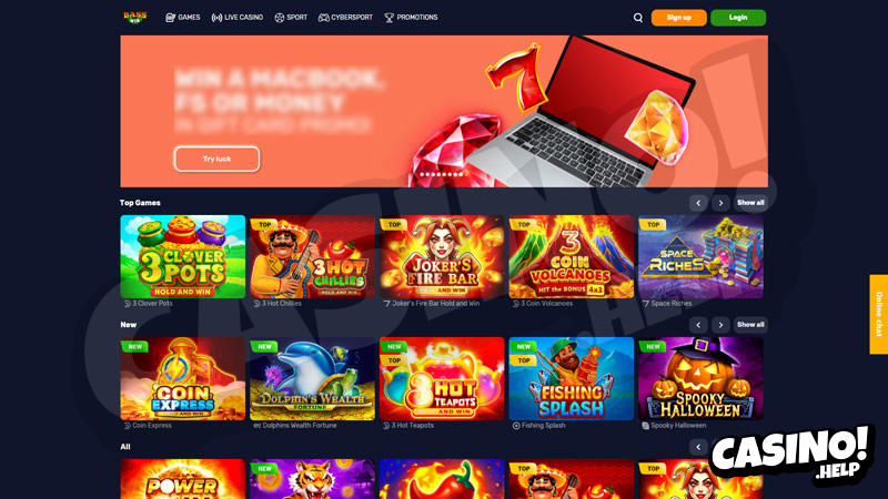 bass-win lobby screenshot